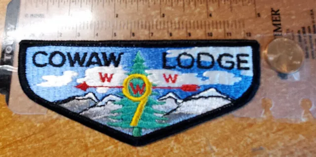 OA COWAW Lodge 9 issue S2a Raritan Council {ww}