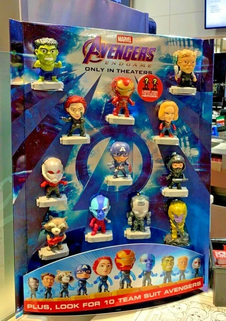 Mcdonalds avengers toys 2019 on sale