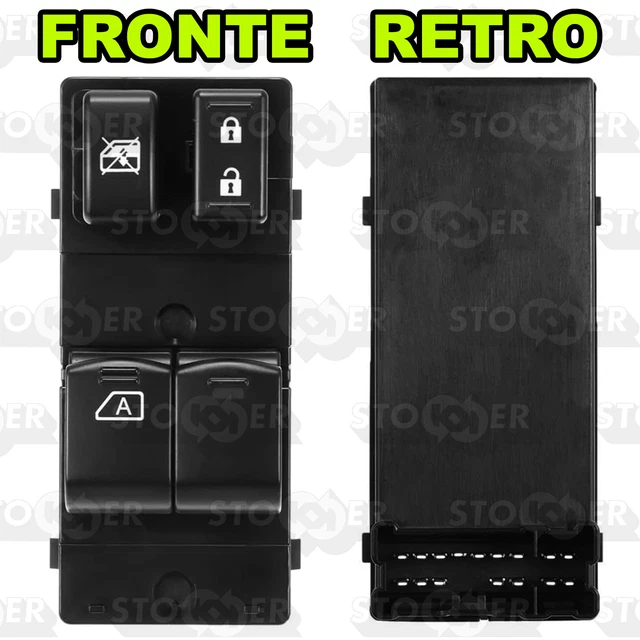 Pulsantiera Alzacristalli Toyota Yaris II 2005-2011 - Codice OE 84820-0D100 - Foto 7