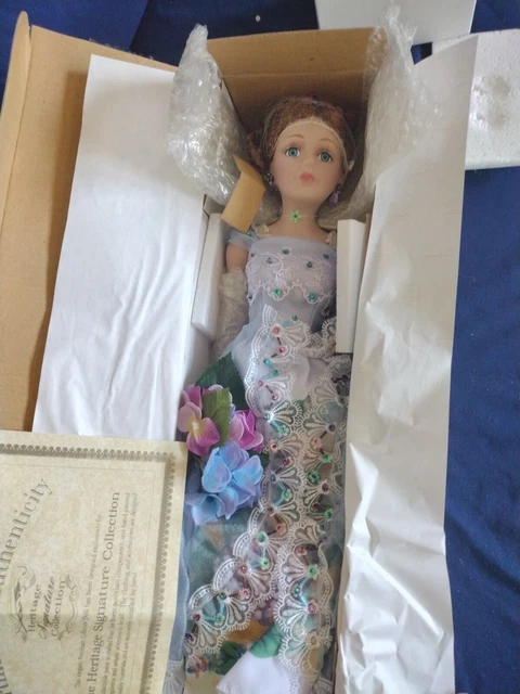 heritage signature collection porcelain doll Hydrangea 12448