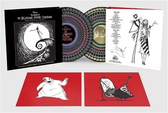 Tim Burton’s The Nightmare Before Christmas Zoetrope 2LP Vinyl Record Disney NEW