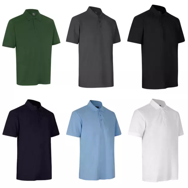 ID Identity Pro Wear Cuidado Camiseta Polo Hombre Cuello Redondo Básica Bis 6XL