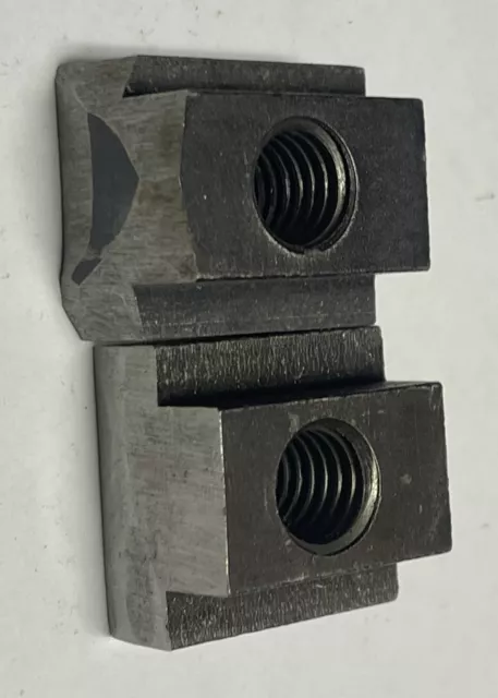 2 Pc 1/2-13x11/16 T-Nut Table Slot Tapped Through Black Oxide Finish  (JN162)