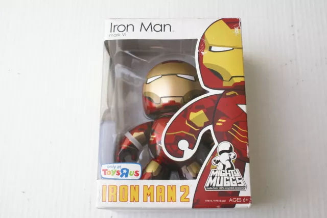 NEW Mighty Muggs IRON MAN 2 mark VI by MARVEL UNIVERSE from ToysRus Ages 6+
