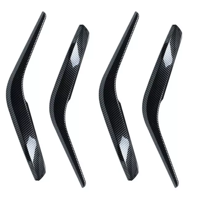 4x Maniglie Interne Anteriori/Posteriori per BMW X1 [E84] 2009/2016 -CARBON LOOK