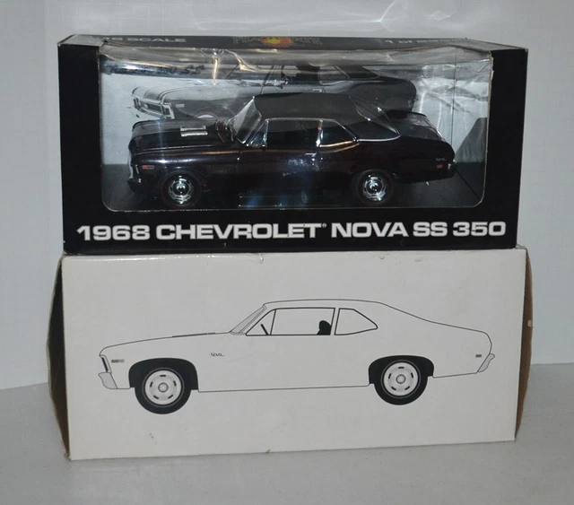 Peach State Coll. - Black - "1968 Nova SS 350" - M/ Box- 1/18 Scale -W/Ship. Box Peach State Coll. - Black - "1968 Nova SS 350" - M/ Box- 1/18 Scale -W/Ship. Box