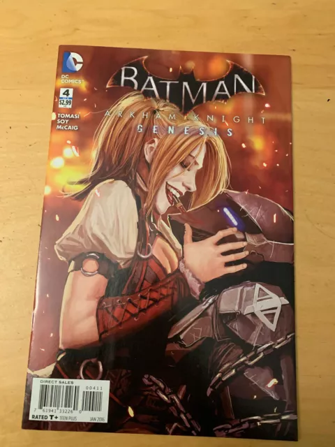 Batman Arkham Knights Genesis 4, Nm+ 9.6, 1St Print, Harley Quinn