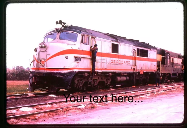 ff167 Duplicate Slide Seaboard Air Line 2700 Baldwin at Tampa, FL on 12-30-63