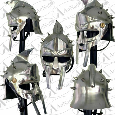 Casque de cinéma Gladiator entièrement portable Armure romaine Arena Knight... 