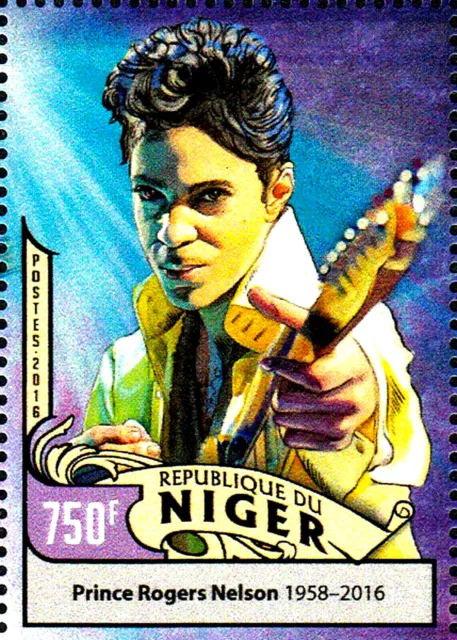 MNH Prince Rogers Nelson Usa Sänger Musik Musiker Komponist Star Gitarre / 69