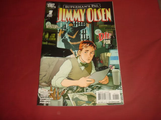 SUPERMAN'S PAL, JIMMY OLSEN #1  DC Comics 2008  NM