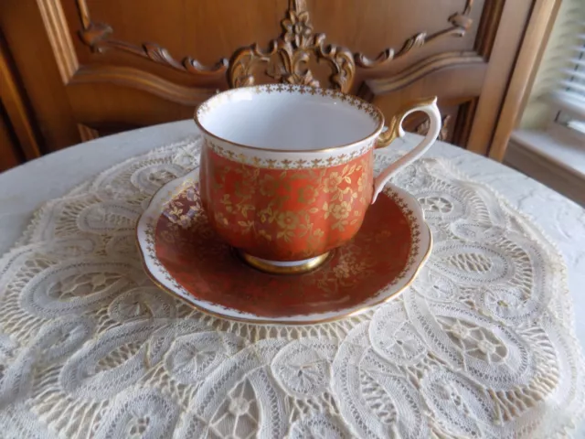 Vintage Royal Albert Bone China England Tea cup and saucer Marbolough Series