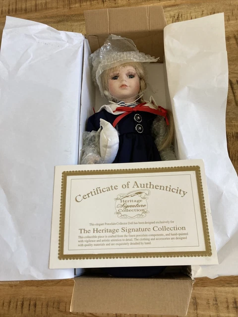 REDUCED! Heritage Signature Collection SAMANTHA SAILOR DOLL  New In Box #30300