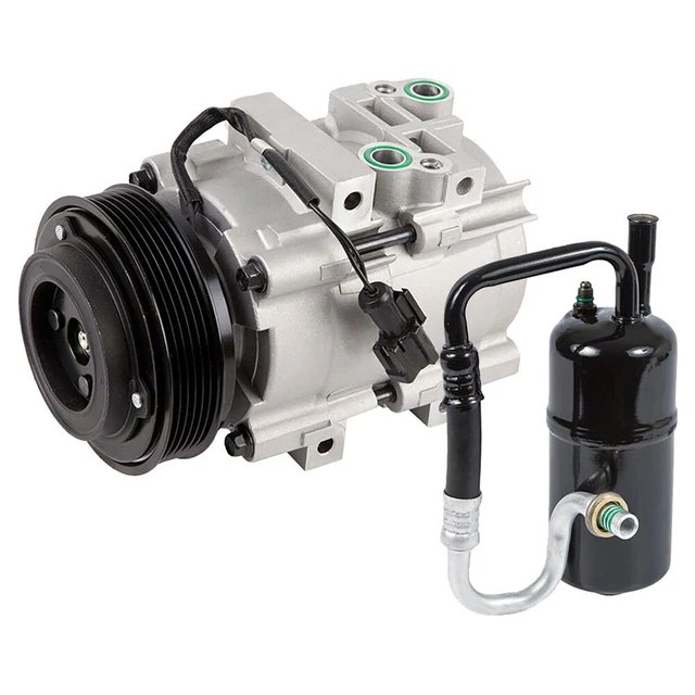 AC Compressor w/ A/C Drier For Ford Escape Mazda Tribute & Mercury Mariner