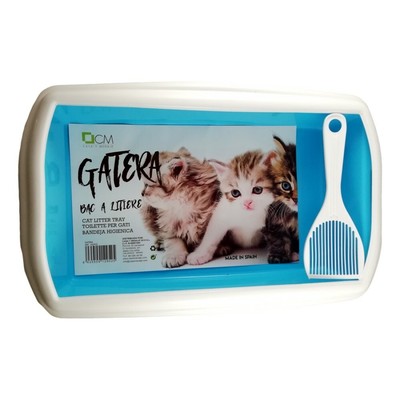Bac A Litiere Avec Pelle 42x26x8cm Maison De Toilette Pour Chat 3 Couleurs Eur 11 99 Picclick It