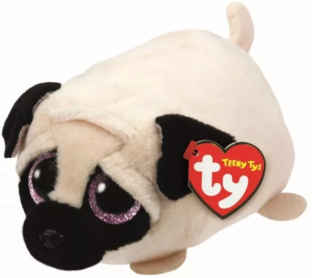 Ty Teeny Tys Hund Mops Candy  - 10 cm - Beanie Boos