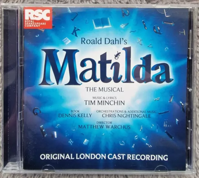 Tim Minchin-Matilda The Musical-Original London cast recording*CD** Roald Dahl