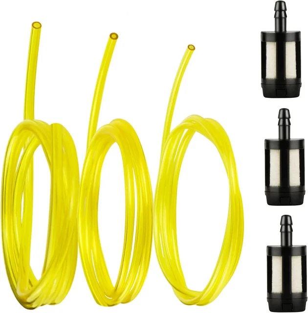 Kit Tubo Carburante Per Decespugliatore - 4 Set Con Filtro, Rondella E Tappo, Ricambio Universale - Foto 7