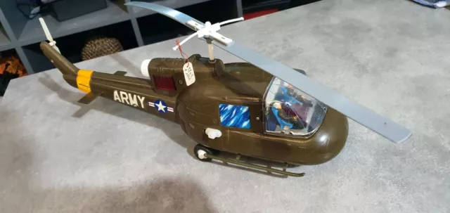 Battery Toy Bell "huey" année 60 Vietnam made in japan