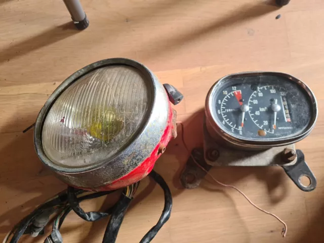 phare + compteur non testé honda 125 cb ?