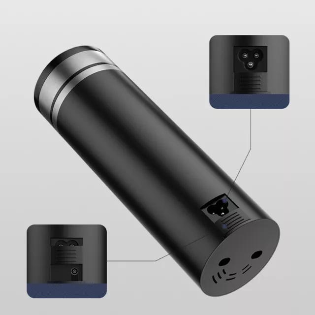 12V/24V/220V Smart Temperature Control Travel Coffee Mug Electric heated Car Cup 4