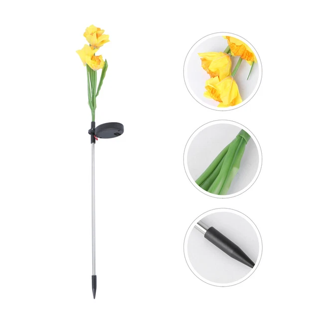 Solar Garden Stakes Flowers Outdoor Solar Lights Outdoor Patio Light Lawn