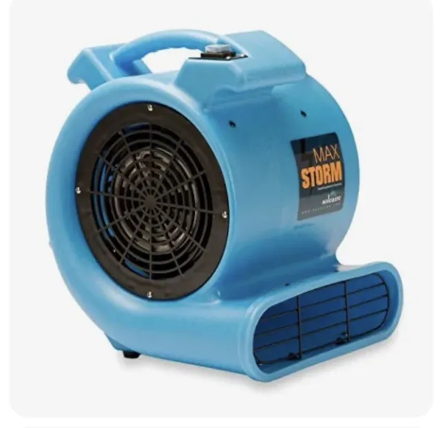 Soleaire Max Storm 1/2 HP Durable Lightweight Air Mover Carpet Dryer Blower New