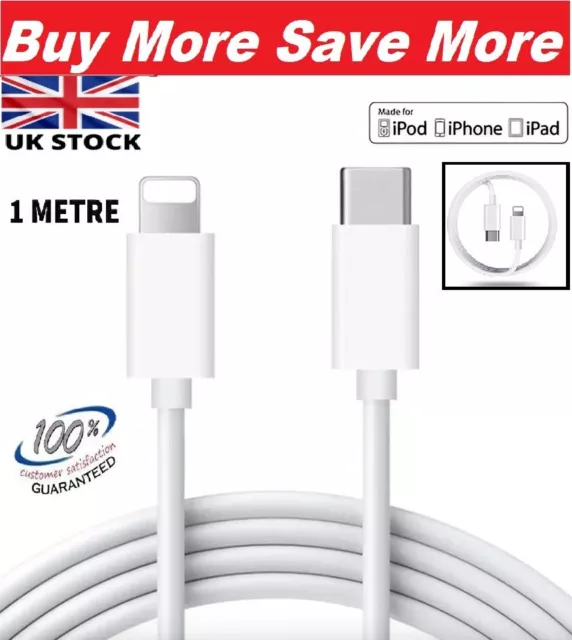 PD USB Type C to iPhone Fast Charger Cable for Apple iPhone 14 13 12 11 Pro Max