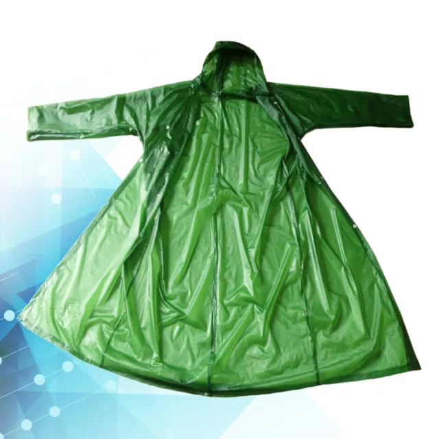 ADULTS RAIN PONCHO Rain Suit With Hood Coat Waterproof Camping Raincoat ...
