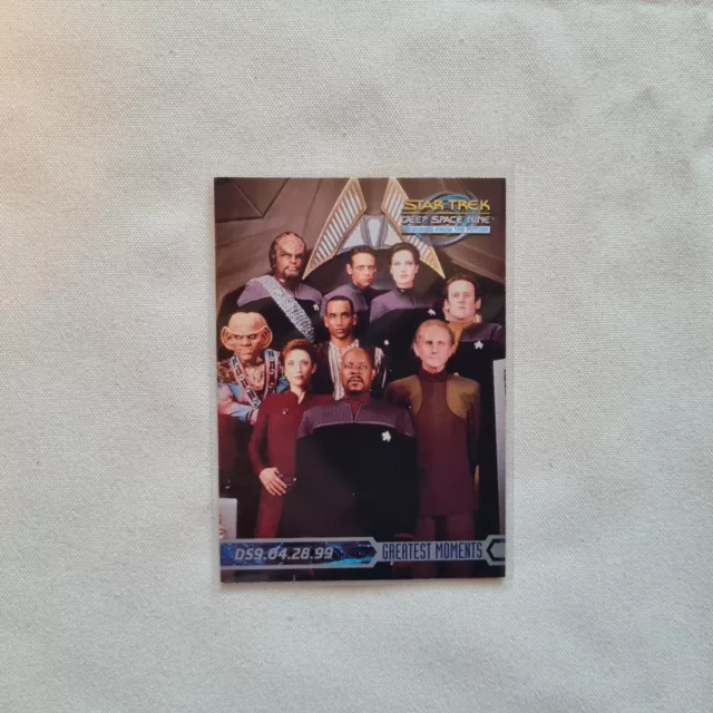 Star Trek Deep Space Nine DS9 Memories from the future Promotional Trading Card 