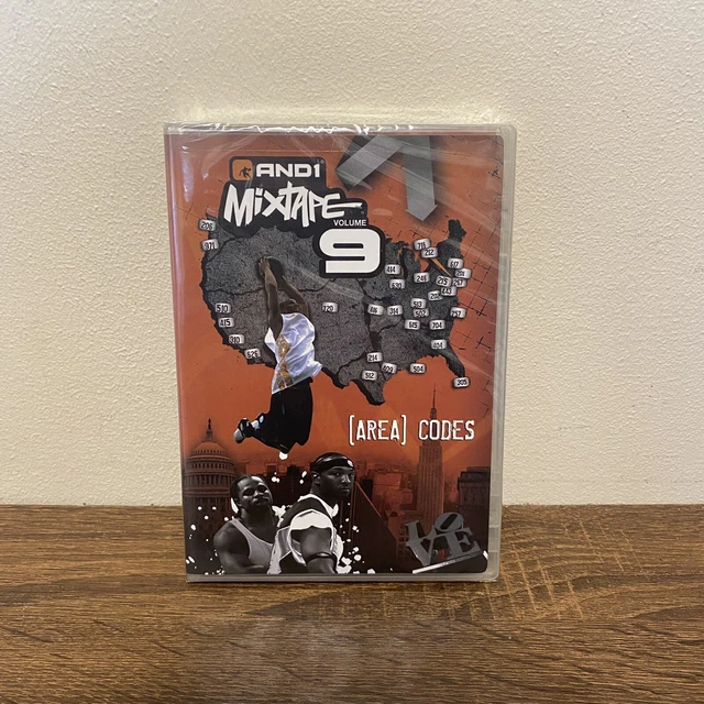 AND1 MIXTAPE VOLUME 9 Area Codes DVD SEALED NEW $20.61