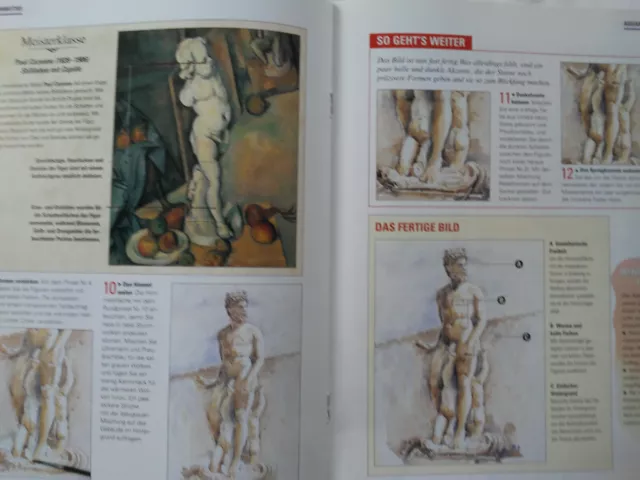 Ausgabe 36, Der Schritt-für-Schritt Kunstkurs, Malen und Zeichnen leicht gemacht 3