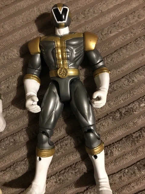 POWER RANGERS LIGHTSPEED rescue silver ranger set 1999 bandai £19.99 ...