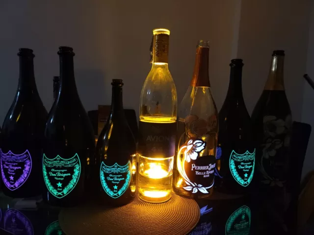 Dom Perignon Empty Display Bottle Luminous Bottle (1bottle 750 ML)