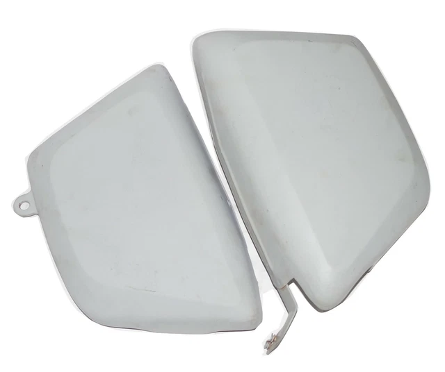 For Norton Commando Interstate Toolbox Oil Tank Side Panel Set Primer Coated @Vi