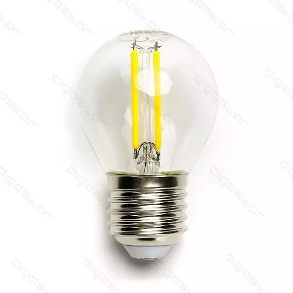 Bombilla de Filamento LED E27 G45 4W Luz Fría 6500K