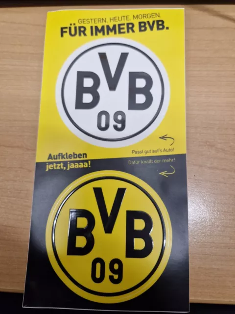 BVB AUTOAUFKLEBER BORUSSIA Dortmund Fußballhauptstadt Dortmund BVB  Aufkleber EUR 3,95 - PicClick DE