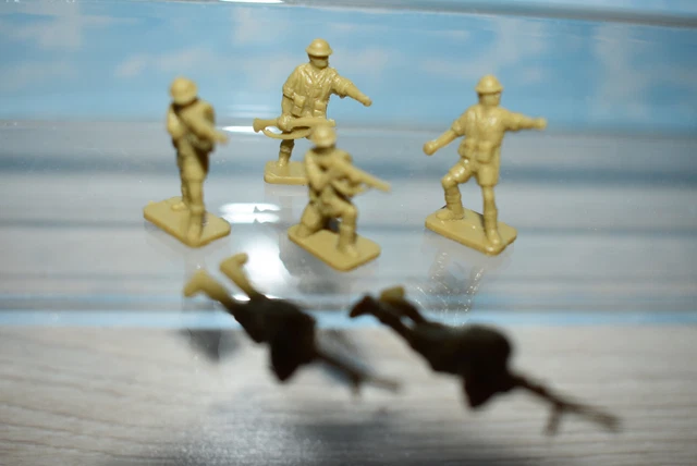 Figurines Soldiers Army 1/72 WW2 Japanese Airfix - 64 Pièces, Échelle 25mm, Occasion