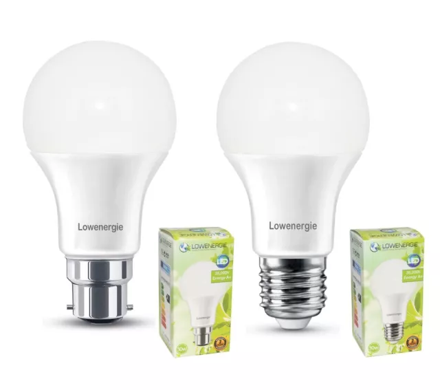LED Glühbirne Lampe Niedrigenergie 240 V B22 Bajonett/E27 Edison Schraube 7 W, 10 W 15 W