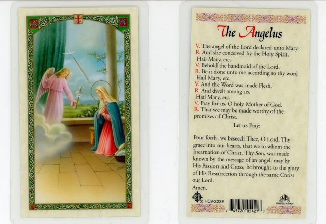 Il Angelus - Laminato Santo Scheda HC9-223E