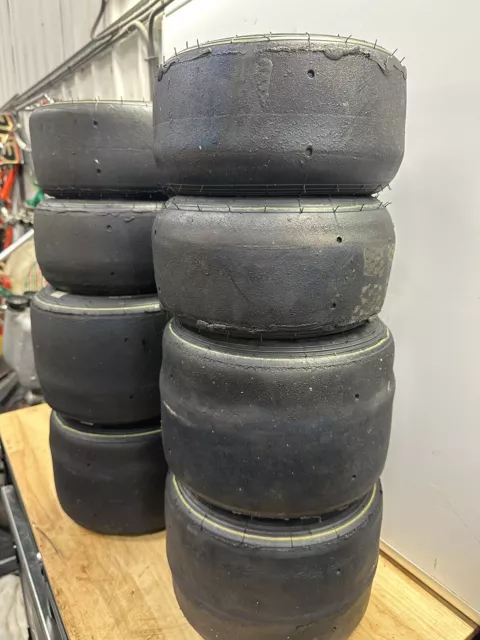 Mojo D5 Kart Tyres Used 30 Laps, Fresh Latest Batch OTK Senior Rotax