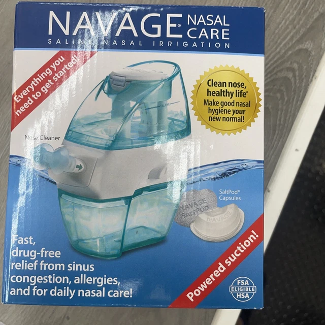 Kit de irrigador nasal Navage RSI23 - azul/blanco*