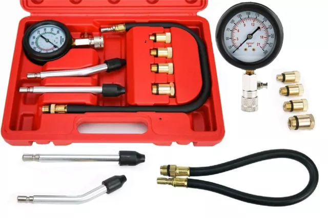 Compressiometre et controleur fuite moteurs essence & diesel