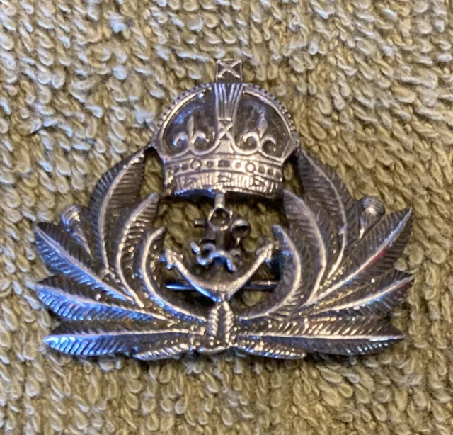 WW2 Era, Homefront, British Royal Navy Sweetheart Pinback Pin