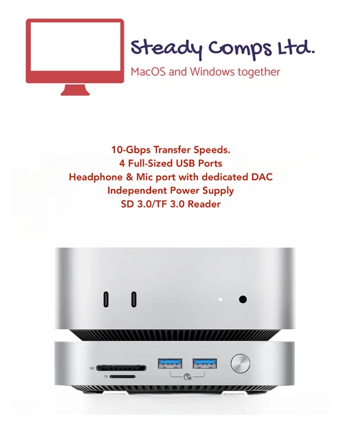 Pc De Bureau APPLE MAC MINI M1 8GO 256GO SSD - High Tech Provider