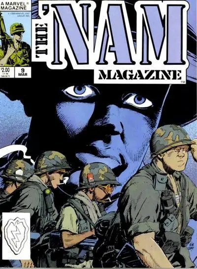 Nam Magazine, The #9 GD; Marvel | low grade - Vietnam Michael Golden - we combin