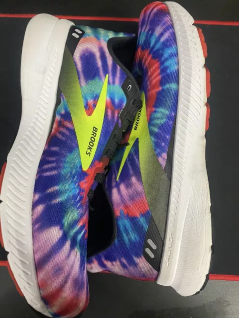 BROOKS Running Shoes Womens 8.5 Launch 8 Multicolor Tie Dye  1203451b011