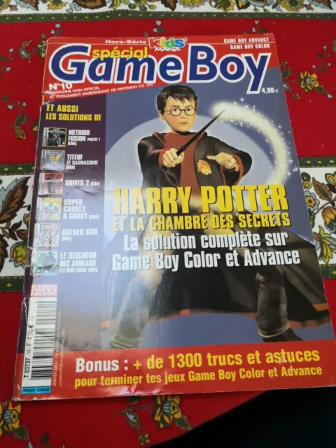 Magazine Kids Mania Hors Serie Special Game Boy N°10