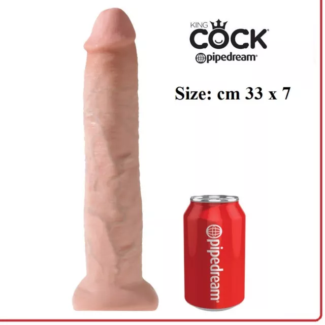 TOY SEX Fallo_Realistic gigante King Cock 13 Skin Big Penis Cazzo grosso duro