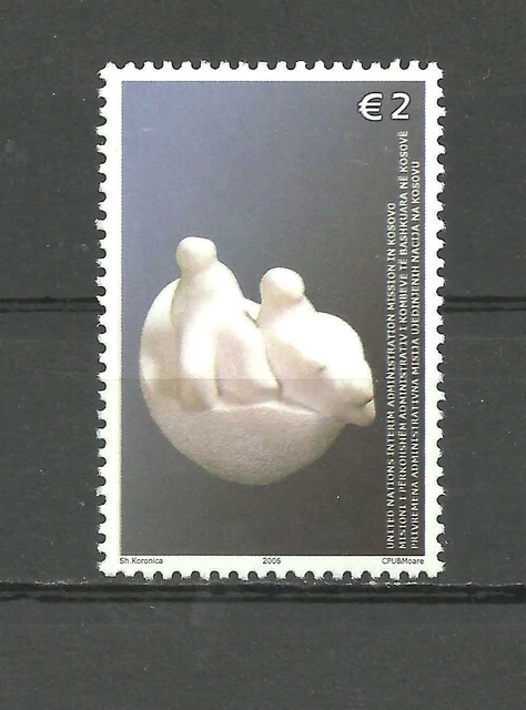 KOSOVO 2006 Kunstskulpturen-SET postfrisch